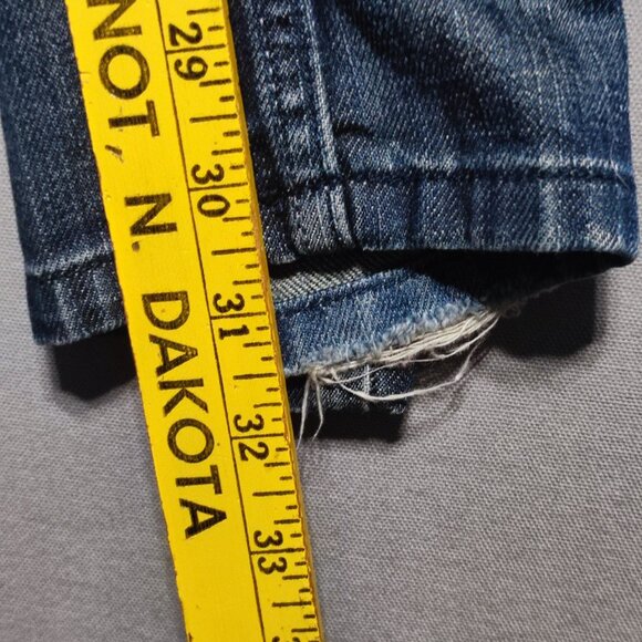 Mark Anthony jeans slim fit men's size 30X32 hard washed denim blue - Picture 12 of 13